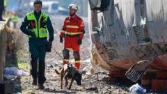 Spain train crash recovery continues as investigators probe ‘gap’ in rail