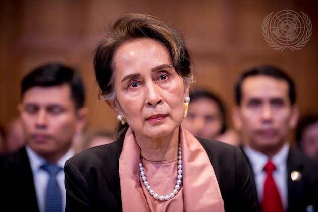 Jailed by the Generals She Defended as ICJ Opens Genocide Case Against Myanmar
